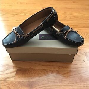Clarks Women's Navy Loafers